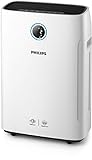 Philips AC279/10 2-in-1 Luftreiniger und-befeuchter Series 2000i (App-Anbindung, bis zu 60 m²), weiß