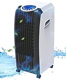 3in1 Mobile Klimaanlage | Aircooler | 8 Liter | Klimagerät | Luftreiniger | Klima | Ventilator mit Fernbedienung | Luftkühler | Luftbefeuchtung | Klima Anlage