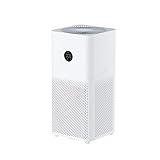 Xiaomi Mi Air Purifier 3C Luftreiniger mit optionaler iOS/Android App- und Sprachsteuerung (3-fach HEPA13-Filter, bis zu 320m³/h, bis zu 106m² Raumgröße, Filterwechselalarm, LED Display)