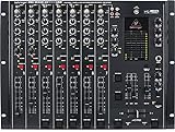 Behringer PRO MIXER DX2000USB Professioneller 7-Kanal-DJ-Mixer mit INFINIUM „kontaktfreiem“ VCA-Crossfader und USB/Audio-Schnittstelle