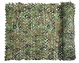 Sensong Tarnnetz Camouflage Netz Woodland 1.5 x 2 M Armee Tarnung Net für Deko Waldlandschaft Jagd Sichtschutz Sonnenschutz Outdoor Camping Garten