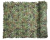 Sensong Tarnnetz Camouflage Netz Woodland 1.5 x 2 M Armee Tarnung Net für Deko Waldlandschaft Jagd Sichtschutz Sonnenschutz Outdoor Camping Garten